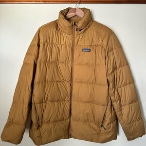Patagonia Men’s Insulated Puffer Jacket - Mustard Yellow